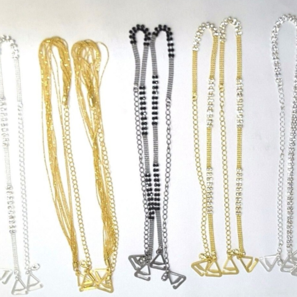 Adjustable Crystal Bra Strap Replacement - image 3